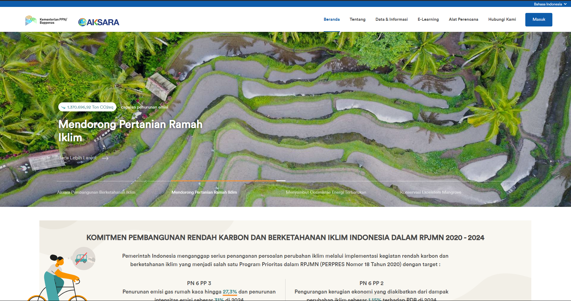 Homepage Aksara